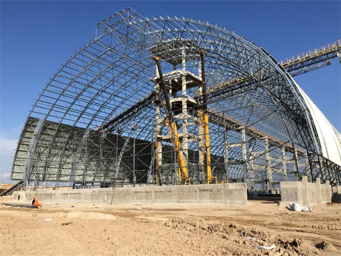 江油煤机油桶翘工程网架